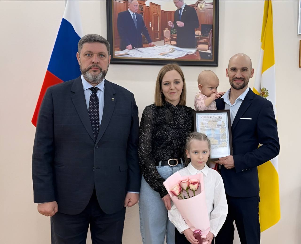 Еще одна семья из Кировского округа в скором времени отметит новоселье..