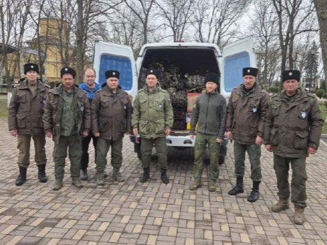 Казаки Новопавловского ГКО отправились с гуманитарной миссией в батальон «Терек».